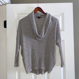 Light grey cowl neck sweater!